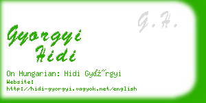 gyorgyi hidi business card